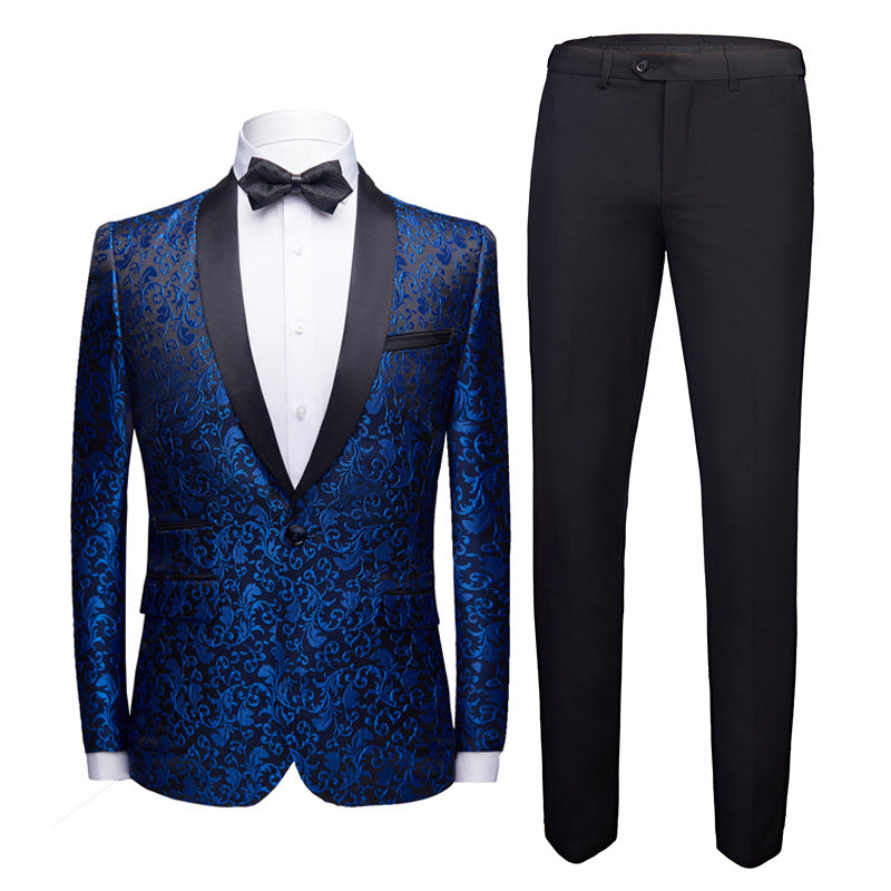 Men's 3-Piece Slim Fit Blazer Suit | Jacket, Pants & Vest