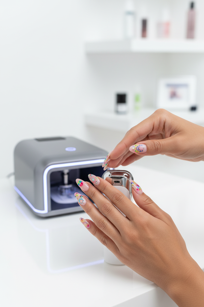 Smart Automatic Nail Art Printer — DIY Manicure Printing Machine