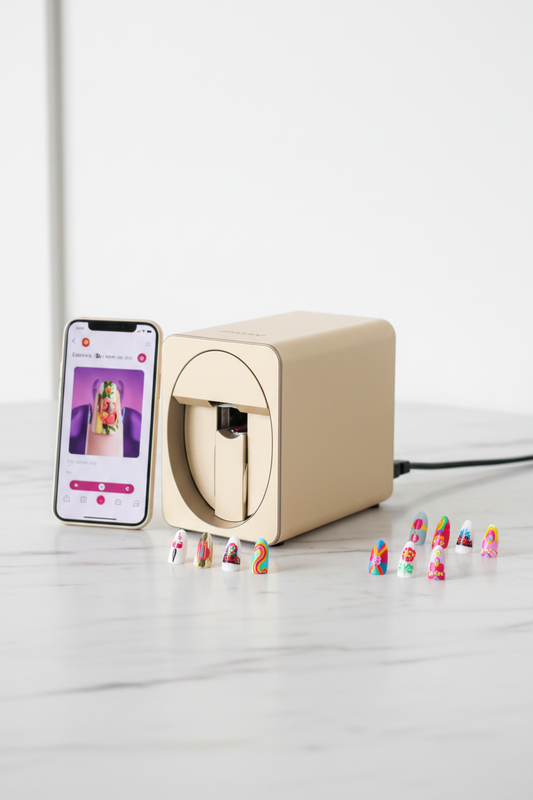 Nail Art Printer TikTok Ad