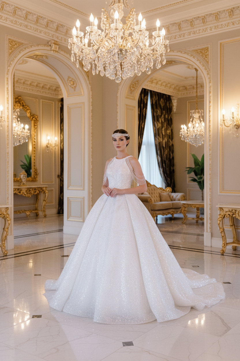 Sirius Wedding Dress - Luxury Interior